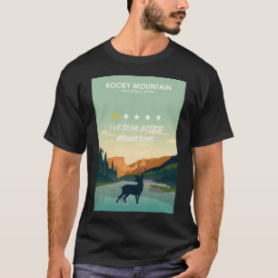 Rocky Mountain National Park One Star Review Subpa T-Shirt