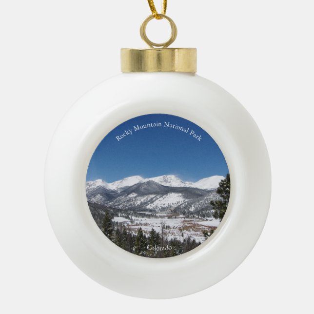 Rocky Mountain National Park ornament (Front)