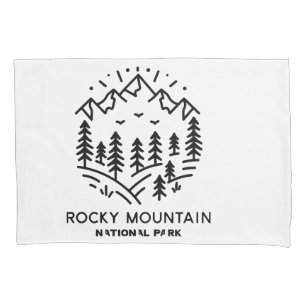 Rocky Mountain National Park Pillowcase