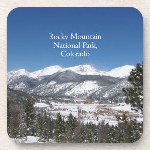 Rocky Mountain National Park plastic coaster