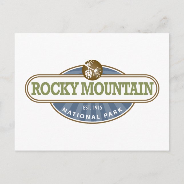 Rocky Mountain National Park Postcard (Front)