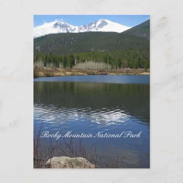 Rocky Mountain National Park Postcard (Front)