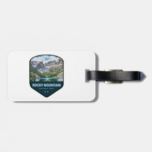 Rocky Mountain National Park Shield Luggage Tag