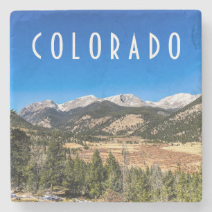 Rocky Mountain National Park Stone Coaster