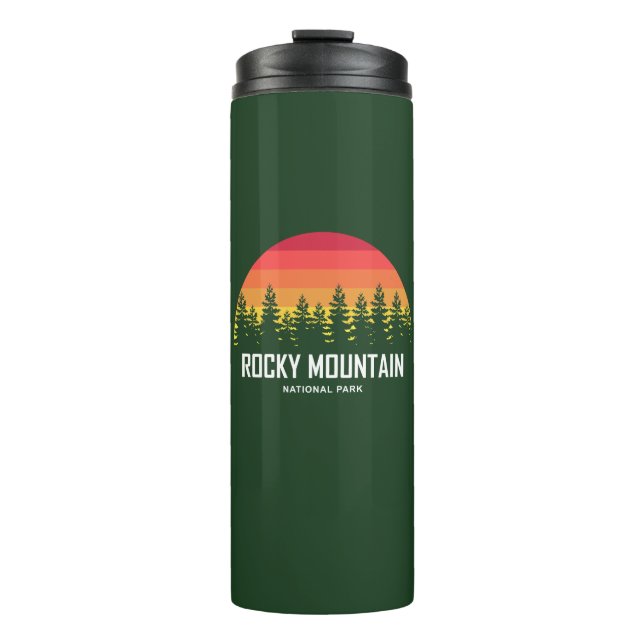 Rocky Mountain National Park Thermal Tumbler (Front)