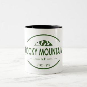 Rocky Mountain National Park Two-Tone Coffee Mug