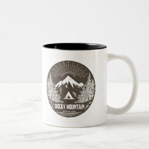 Rocky Mountain National Park Two-Tone Coffee Mug