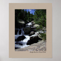 Rocky Mountain National Park Water Fall