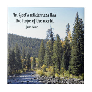 Rocky Mountain National Park with quote Tile