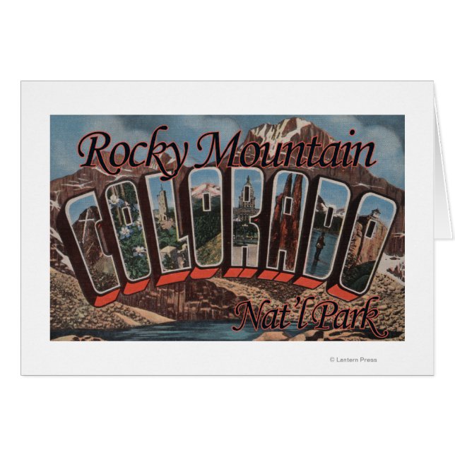 Rocky Mountain Nat'l Park, Colorado (Front Horizontal)