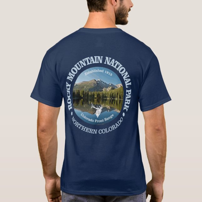 Rocky Mountain NP 2 T-Shirt (Back)