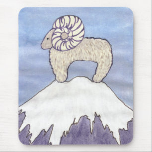 Rocky Mountain Ram Mouse Pad