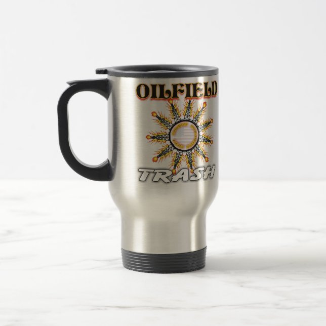 Rocky Mountain Roughnecks Travel Mug (Left)