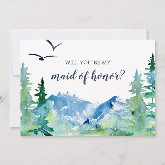 Rocky Mountain Serez-vous ma carte de femme d'honn (Devant)