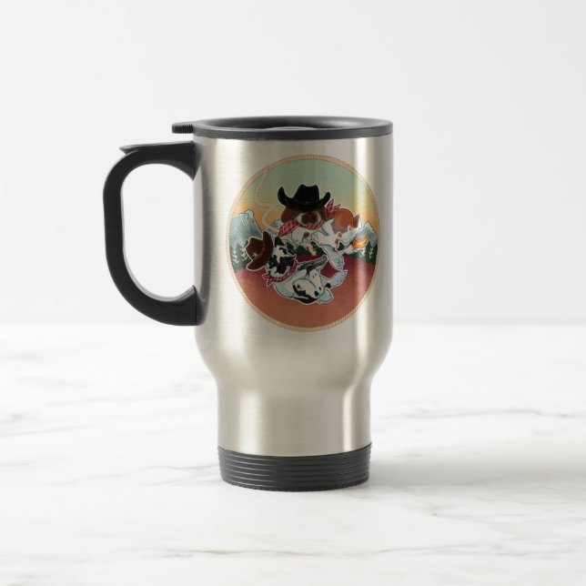 Rocky Mountain Showdown - Insulated Mug (Left)