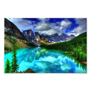Rocky Mountains beautiful Canadian Photo Print