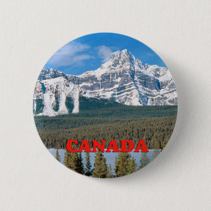 Rocky Mountains Canada 2 Inch Round Button
