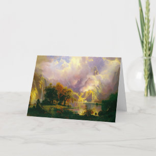 Rocky mountains card