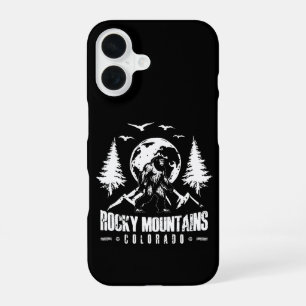 Rocky Mountains Colorado Bigfoot Vintage Hiking iPhone 16 Case