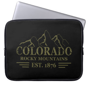 Rocky Mountains Colorado  Laptop Sleeve