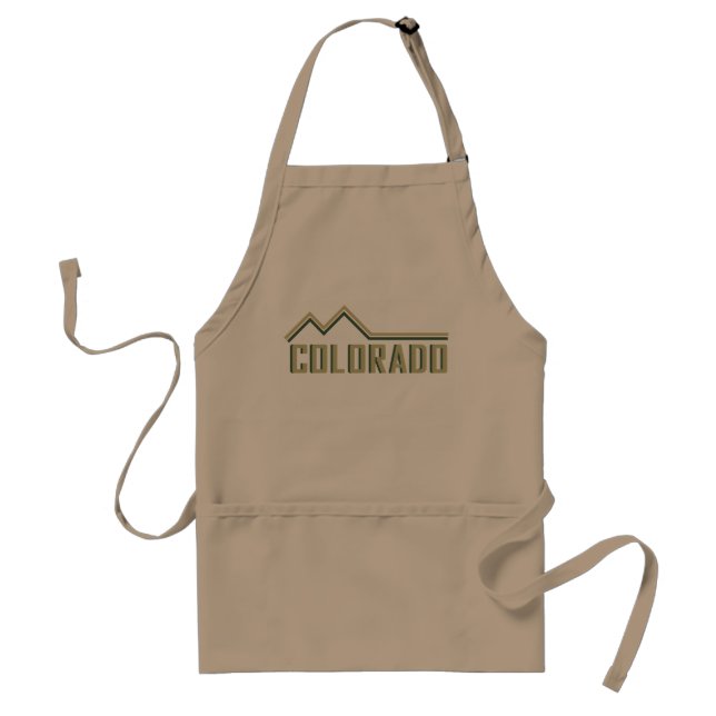 Rocky Mountains Colorado Standard Apron (Front)