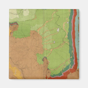 Rocky Mountains Geological Magnet