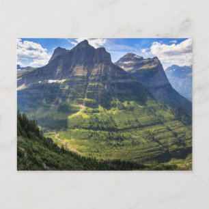 Rocky Mountains Glacier National Park Postcard