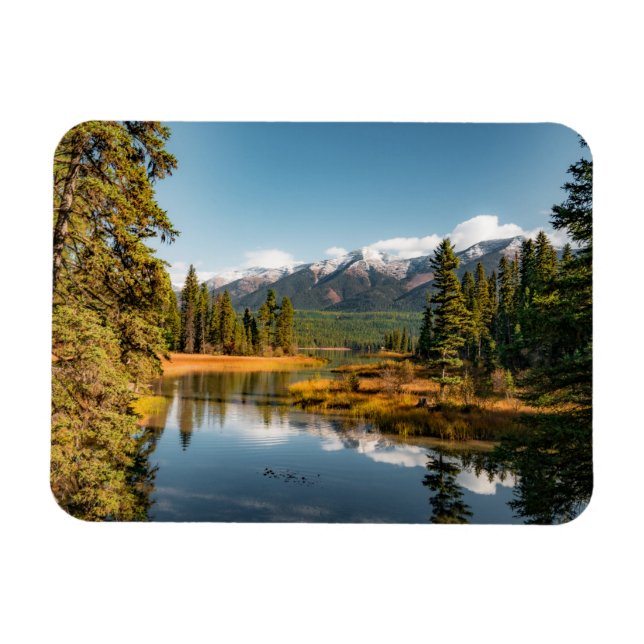 Rocky mountains magnet (Horizontal)