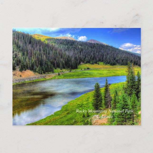 Rocky Mountains National Park, Colorado, Postcard (Front)