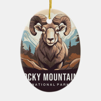 Rocky Mountains National Park ornaments