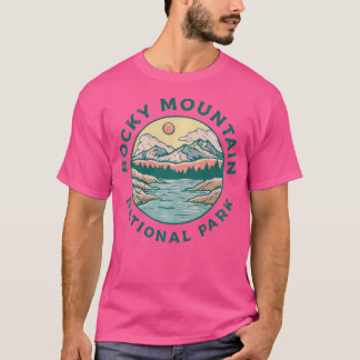 Rocky Mountains National Park Vintage Distressed C T-Shirt