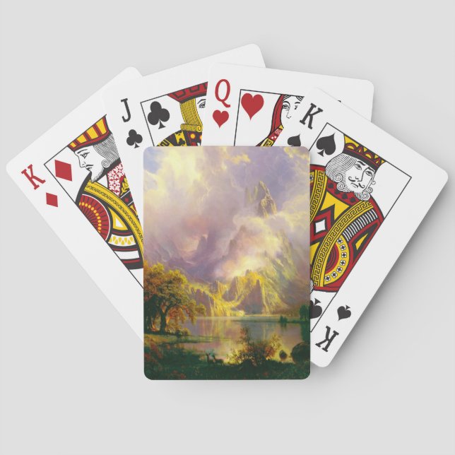 Rocky mountains  playing cards (Back)