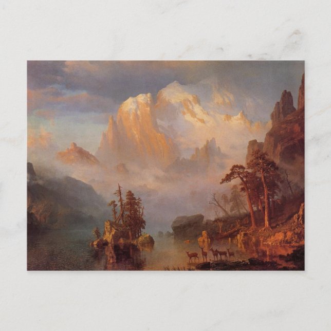 Rocky Mountains Postcard (Front)