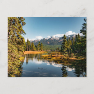 Rocky mountains postcard