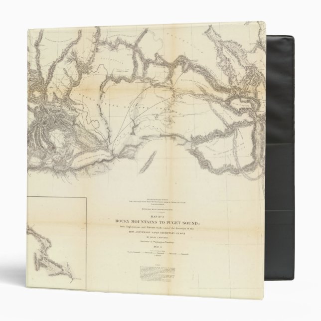 Rocky Mountains to Puget Sound Binder (Front/Inside)