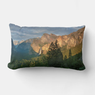 Rocky Mountains   Yosemite, California Lumbar Pillow