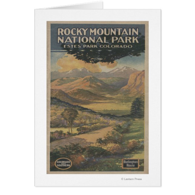 Rocky Mt. Nat'l Park Brochure # 1 (Front)