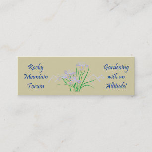 Rocky Mtn #5 Mini Business Card