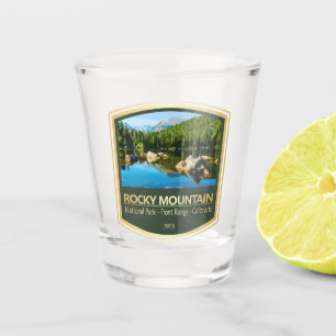 Rocky Mtn NP (PF1) Shot Glass