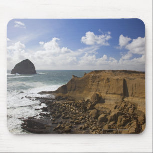 Rocky Oregon Pacific Coast in Pacific City Mouse Pad