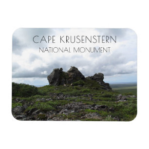 Rocky Outcrop, Cape Krusenstern, Alaska Magnet