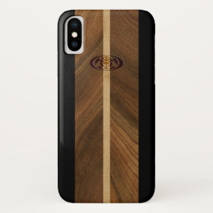 Rocky Point Hawaiian Faux Wood Surfboard Case-Mate iPhone Case