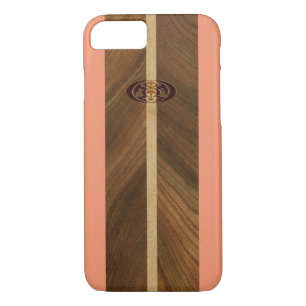 Rocky Point Hawaiian Faux Wood Surfboard Case-Mate iPhone Case