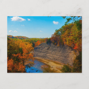Rocky River in Autumn, Cleveland, Ohio Postcard