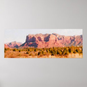 Rocky Sedona Poster