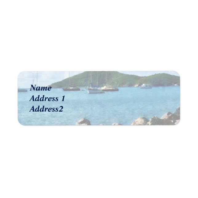 Rocky Shore St. Thomas Sauvez la date (Devant)