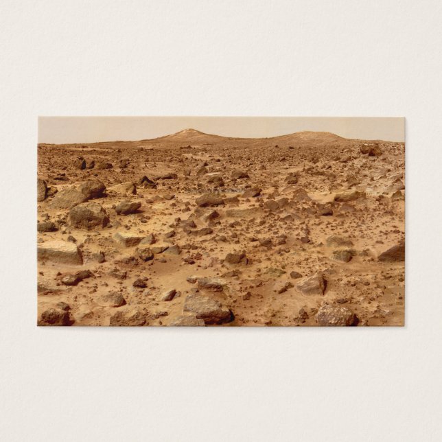 Rocky Surface of Planet Mars (Front)