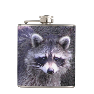 Rocky the Raccoon Hip Flask