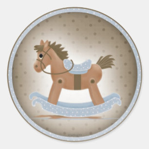 Rocky the Rocking Horse Sticker