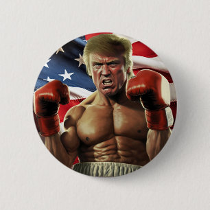 Rocky Trump: The People's Champion of Freedom 2 Inch Round Button